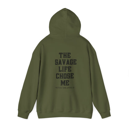 The Savage Life Chose Me Men's Hoodie