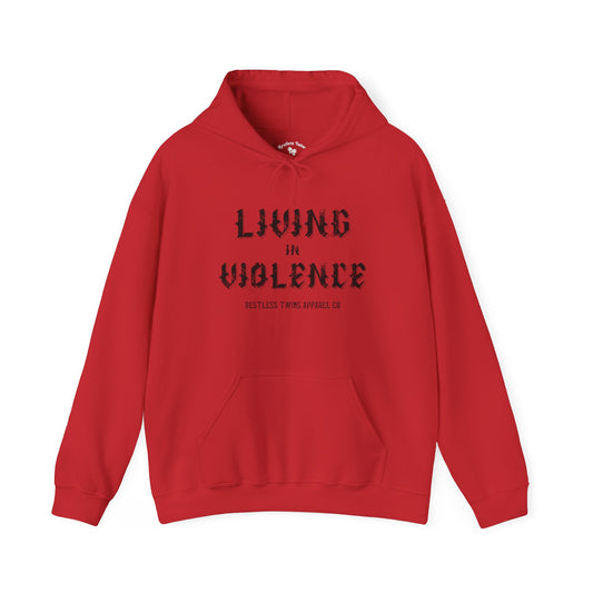 Living in Violence Men's Hoodie