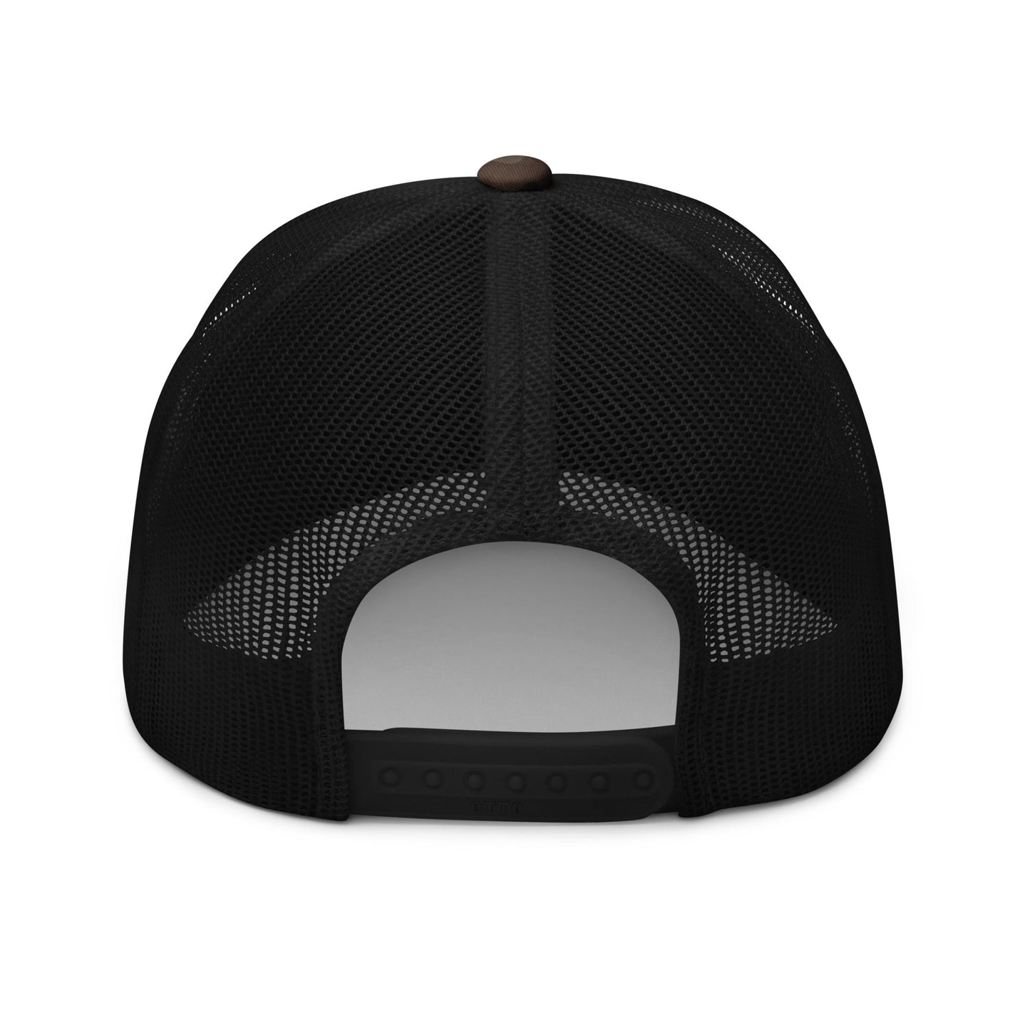 Restless Twins Camouflage Unisex Trucker Hat (Black Logo) - Restless Twins Apparel Co.