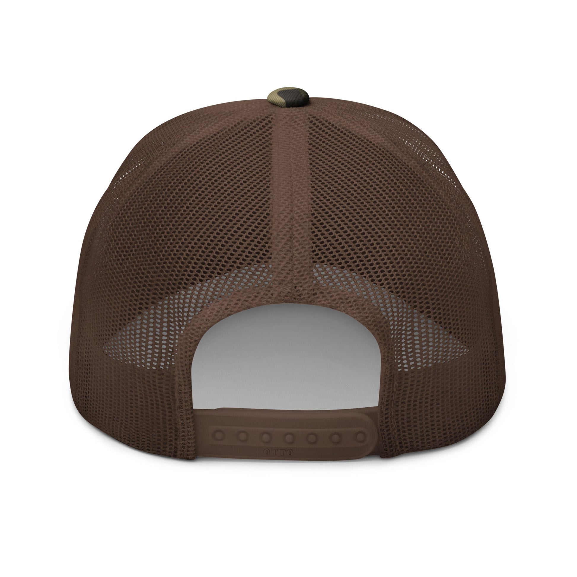 Restless Twins Camouflage Unisex Trucker Hat (Black Logo) - Restless Twins Apparel Co.