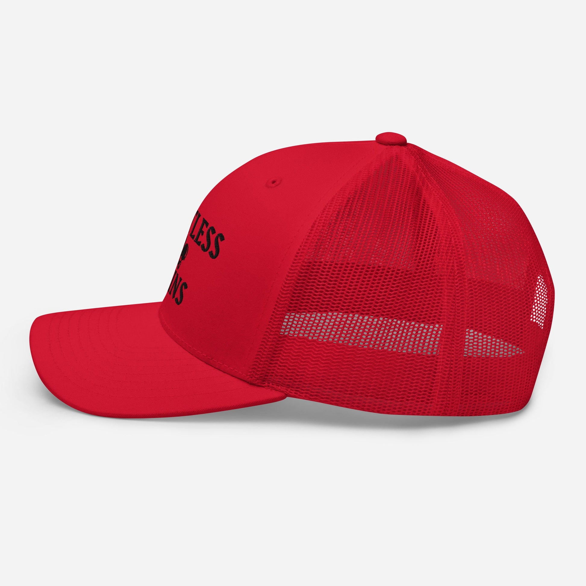 Restless Twins Unisex Trucker Cap (Black Logo) - Restless Twins Apparel Co.