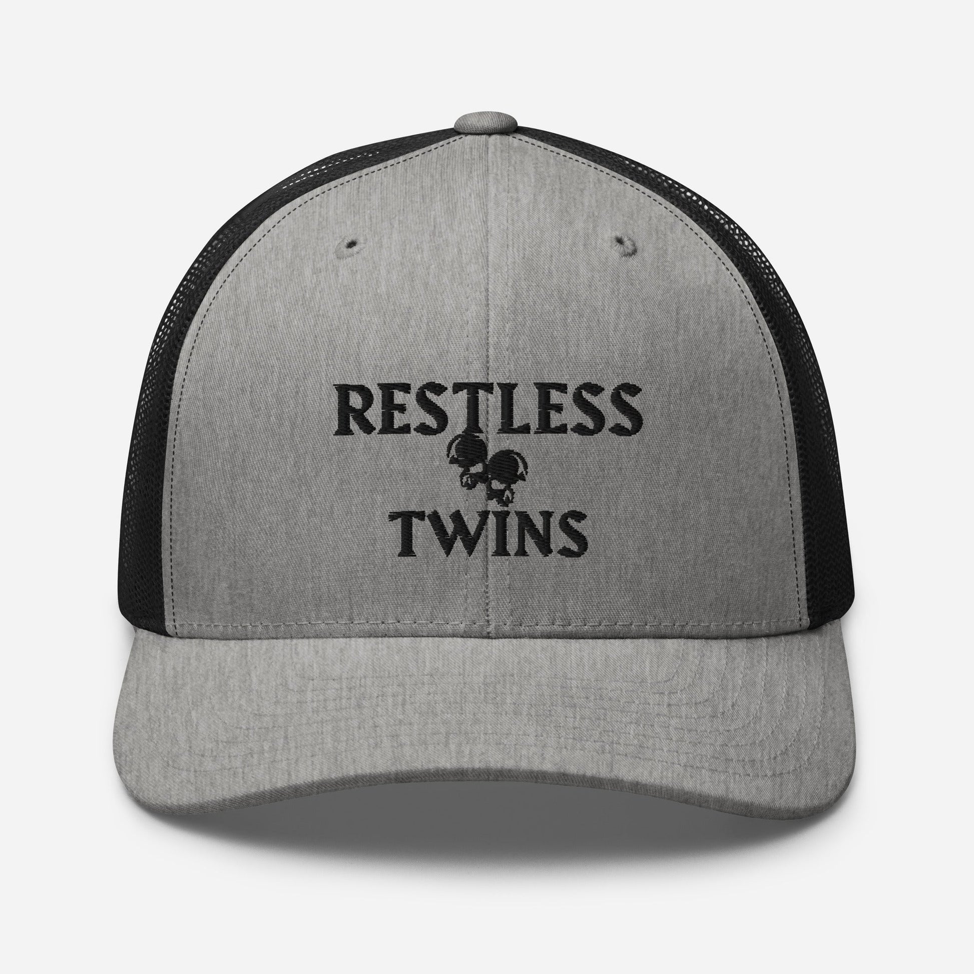 Restless Twins Unisex Trucker Cap (Black Logo) - Restless Twins Apparel Co.