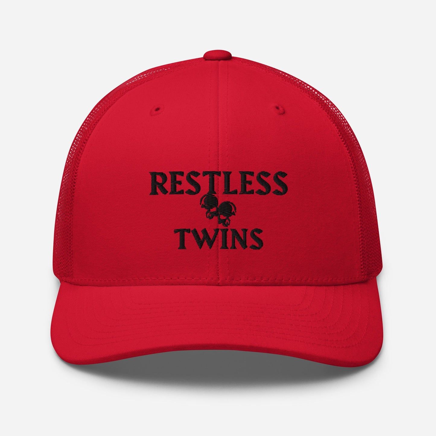 Restless Twins Unisex Trucker Cap (Black Logo) - Restless Twins Apparel Co.