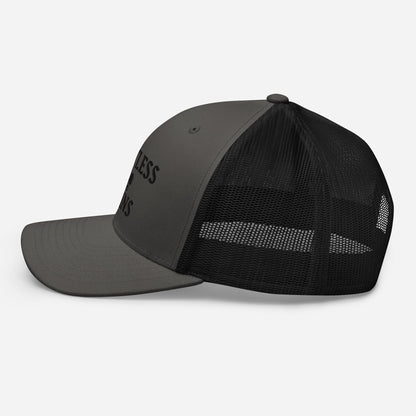 Restless Twins Unisex Trucker Cap (Black Logo) - Restless Twins Apparel Co.