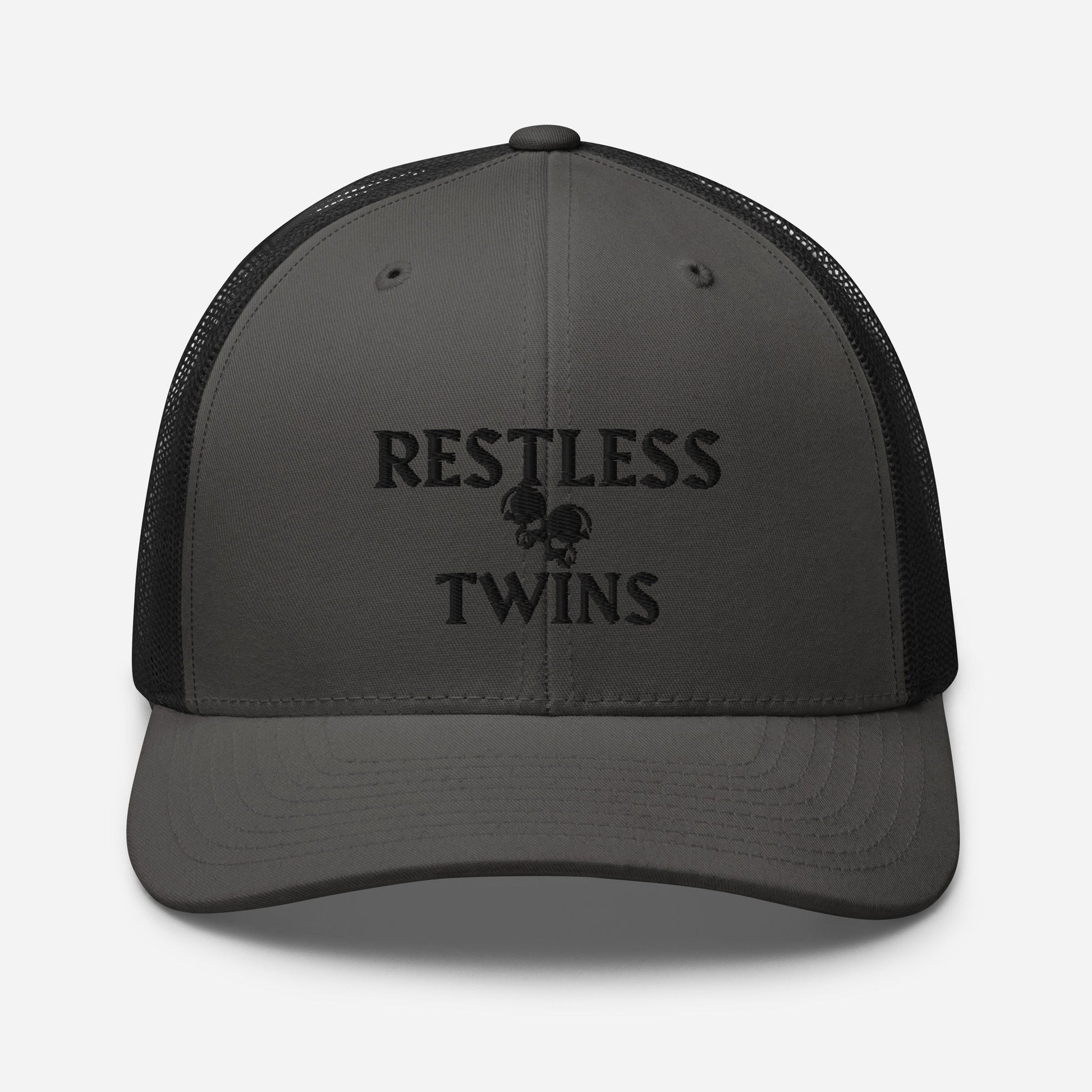 Restless Twins Unisex Trucker Cap (Black Logo) - Restless Twins Apparel Co.