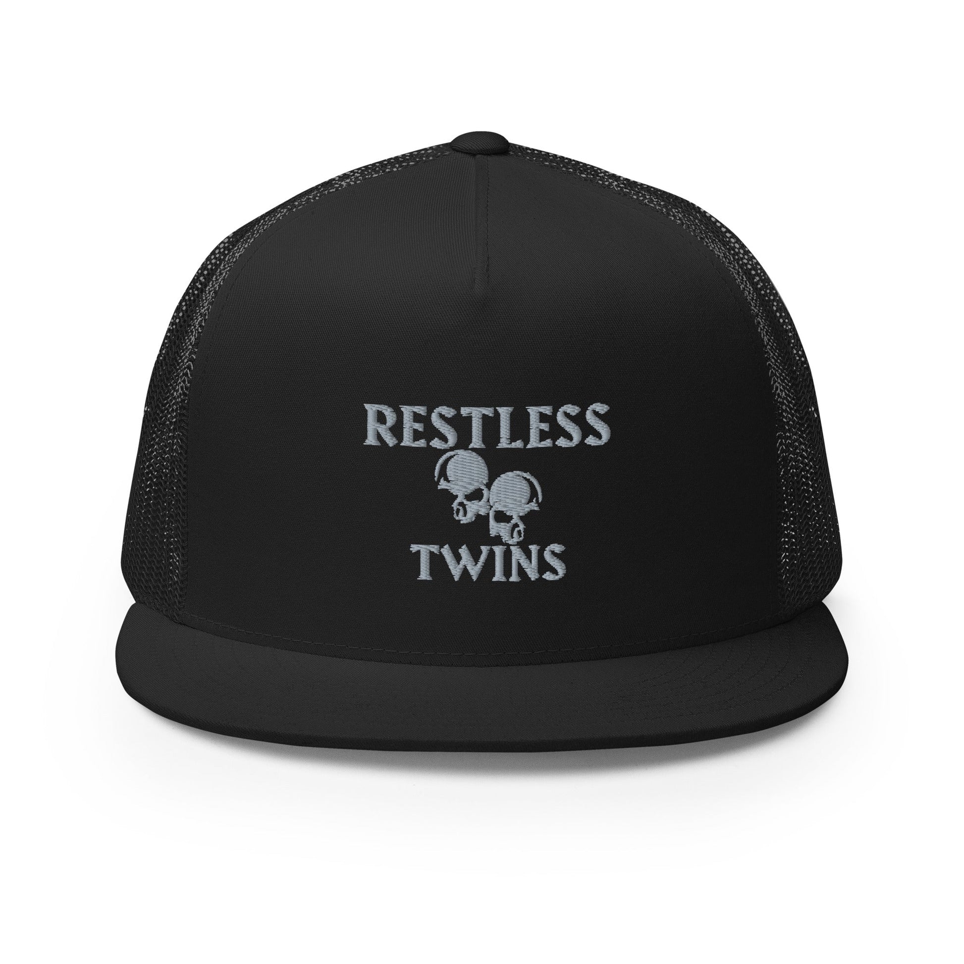 Restless Twins Unisex Trucker Cap (Flat Bill) - Restless Twins Apparel Co.