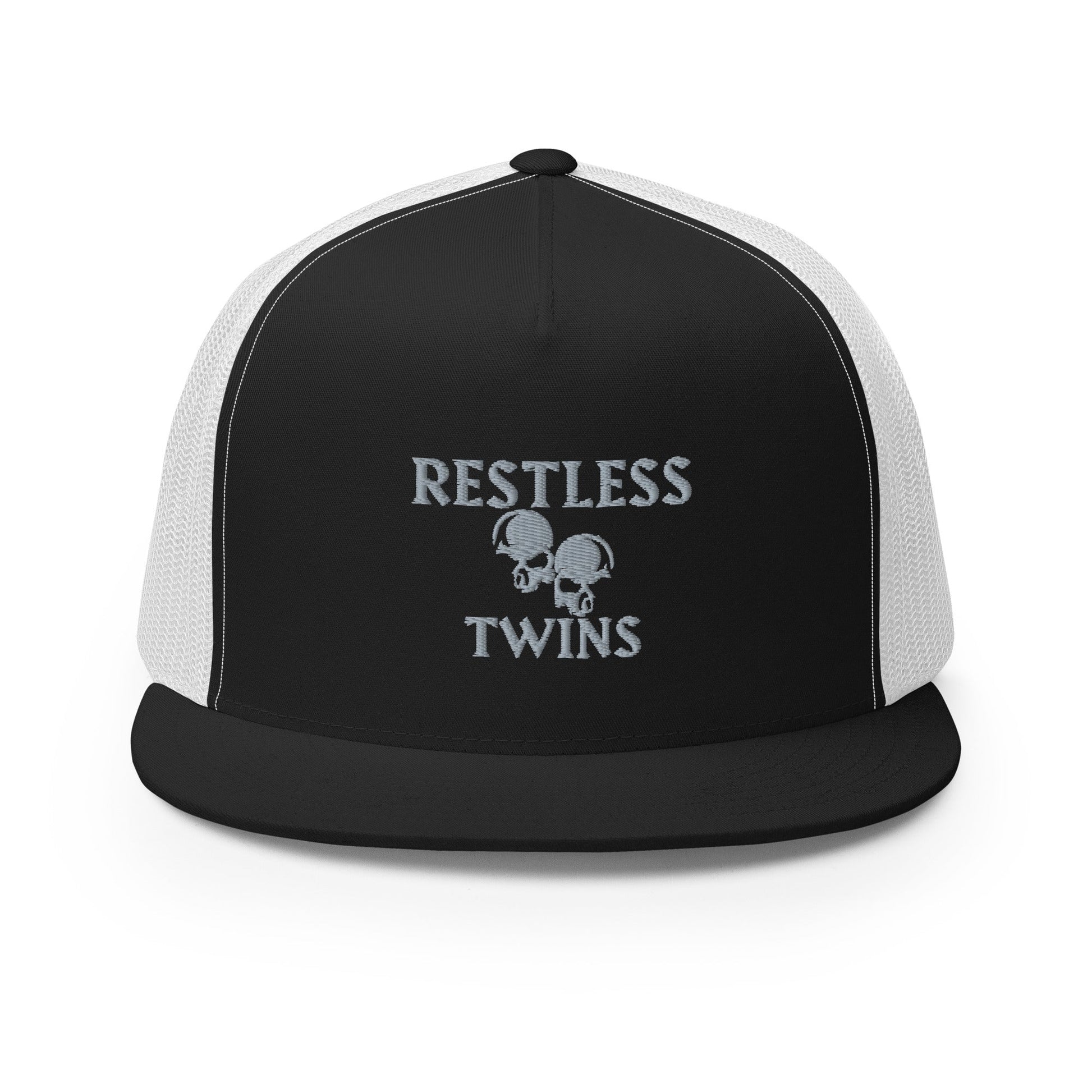 Restless Twins Unisex Trucker Cap (Flat Bill) - Restless Twins Apparel Co.