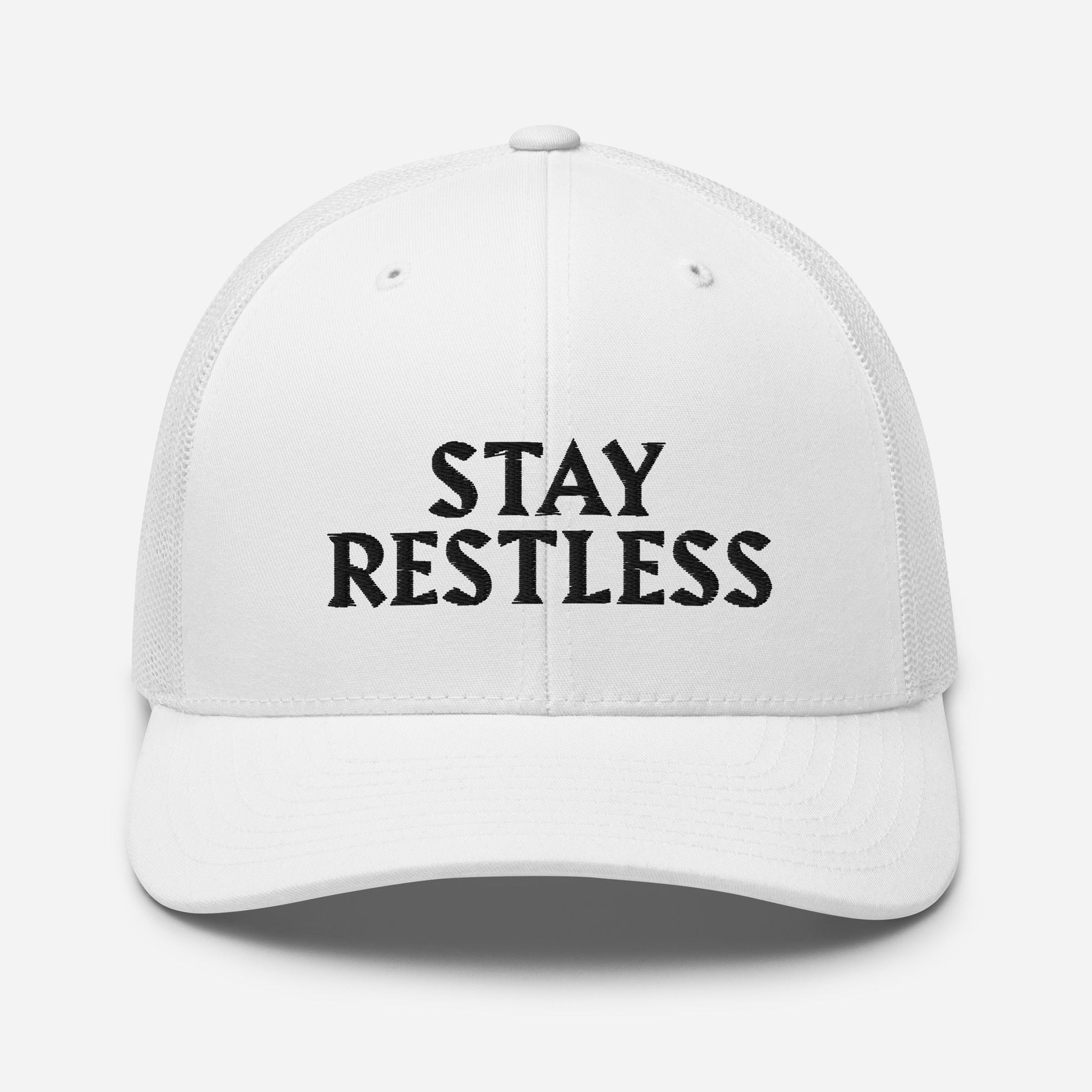 Stay Restless Trucker Cap (Temp) - Restless Twins Apparel Co.